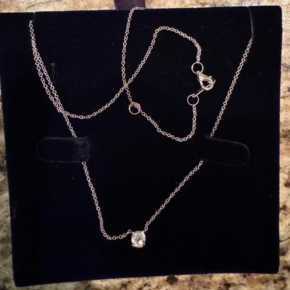 Blue Nile Lab Grown Diamond Necklace